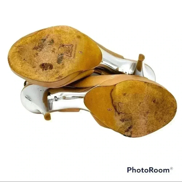 Steven by Steve Madden Brown Slingback Heels - Picture 9 of 9